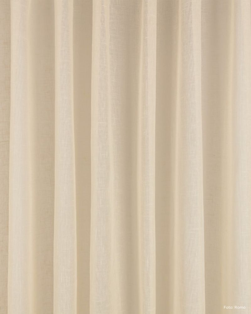 Tagesvorhang – Kori FR – Crema - Kostenloses Stoffmuster