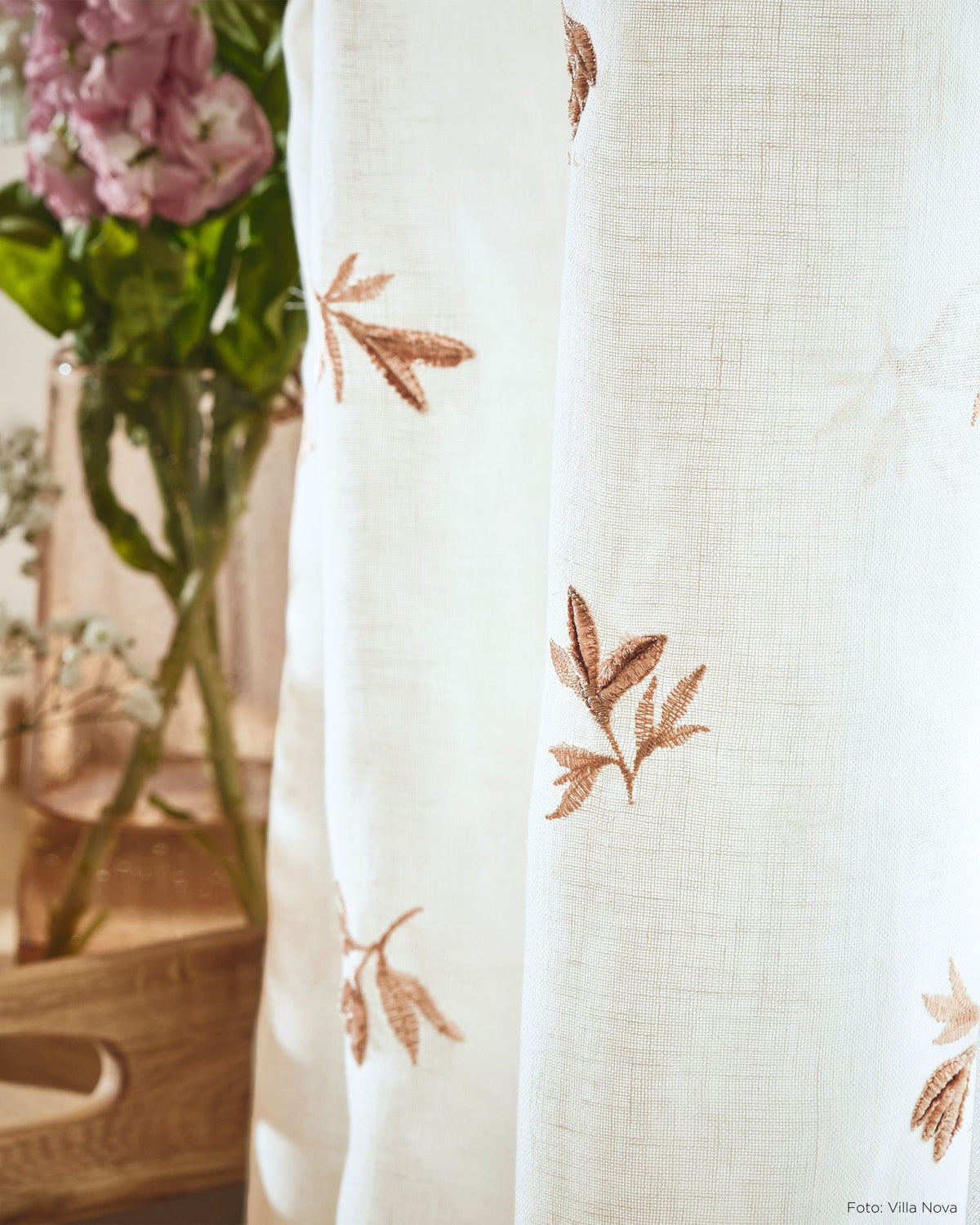Tagesvorhang – Fiora –  Blush