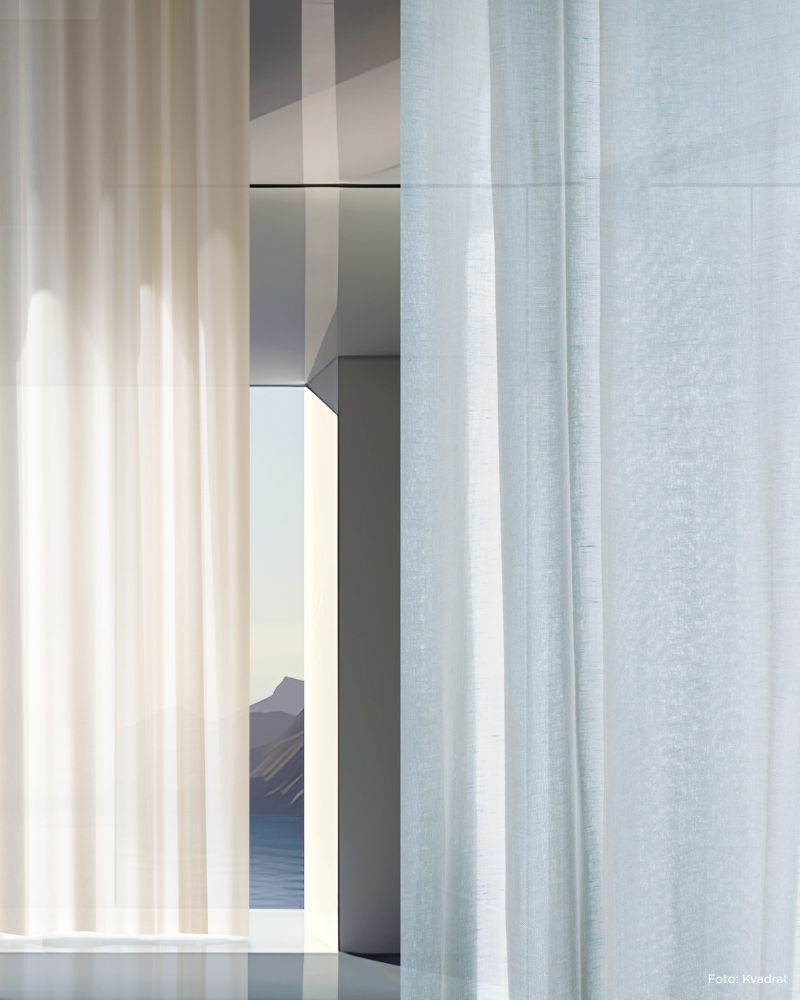 Naturvorhang – High Above - Blush Natural - [Massanfertigung]